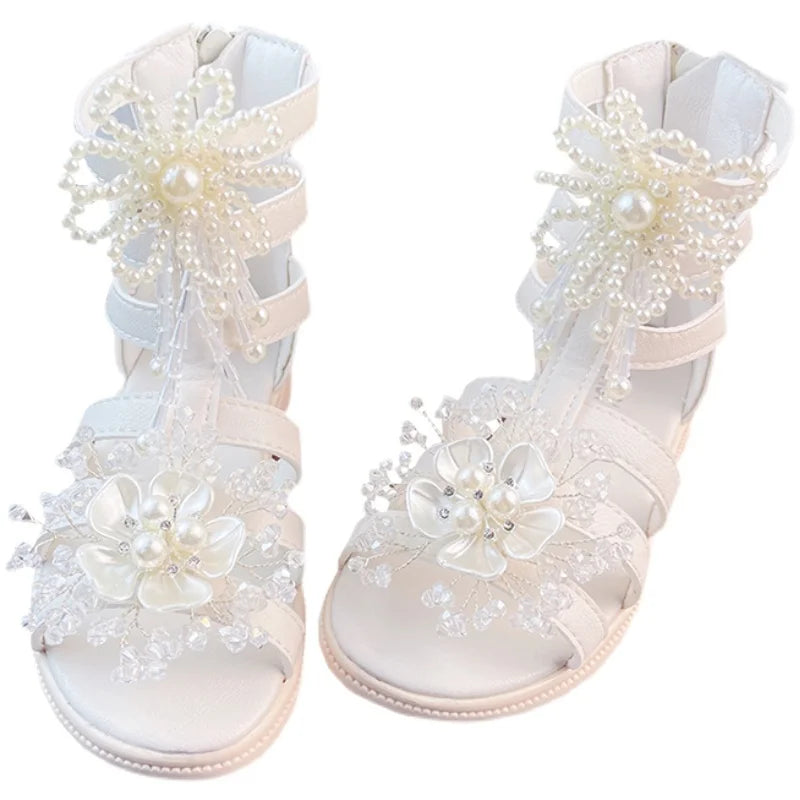 Summer Girls Shoes Princess Shoes Korean Beach Shoes Lightweight Children Sandals Kids Shoes Toddler Infant Children Shoes
