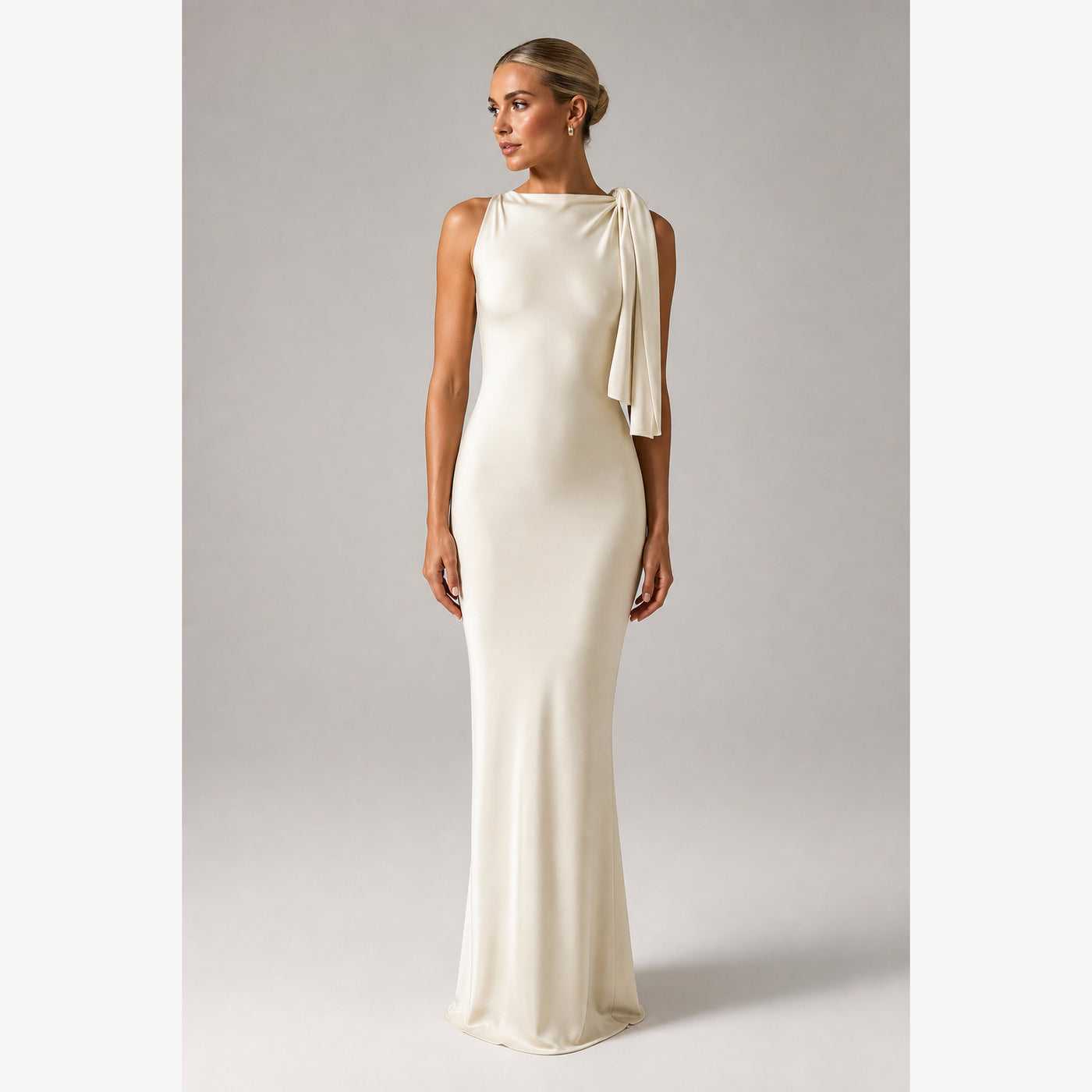 The Patchwork Bodycon Maxi Dress