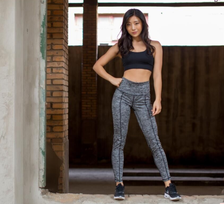 Athena Criss-Cross Compression Leggings