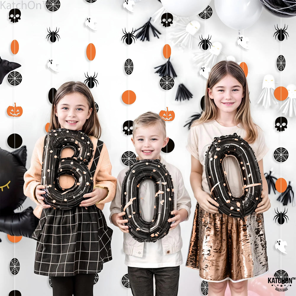 Halloween Pumpkin & Skull Garland