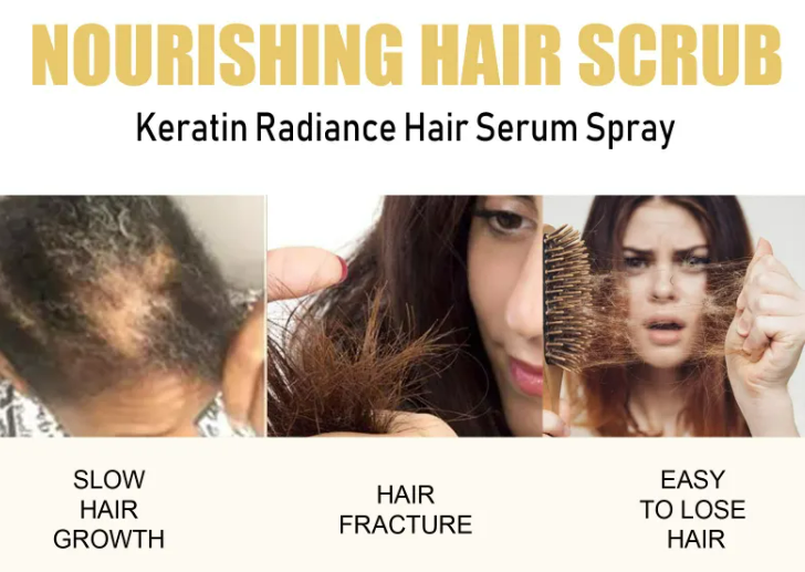 Tiefenberuhigende Haarpflegelösung für strapaziertes Haar