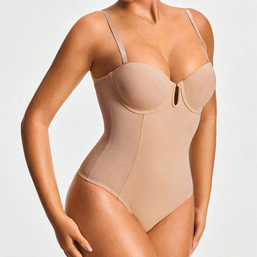 BustSculpt™ Tummy-Flatten Shapewear Bodysuit