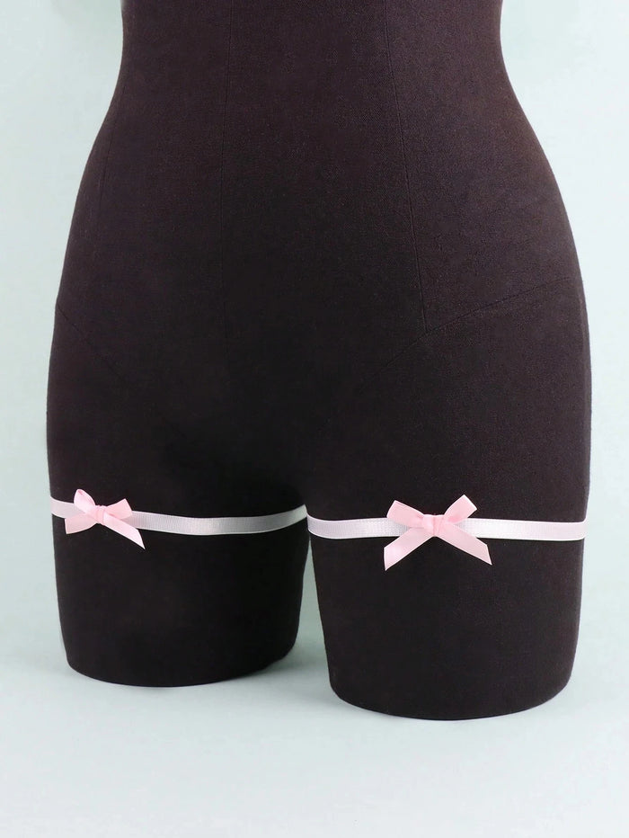 Gothic Bow Thigh Garter