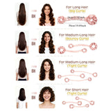 OvernightGlow Heatless Curler — Satin Overnight Curls