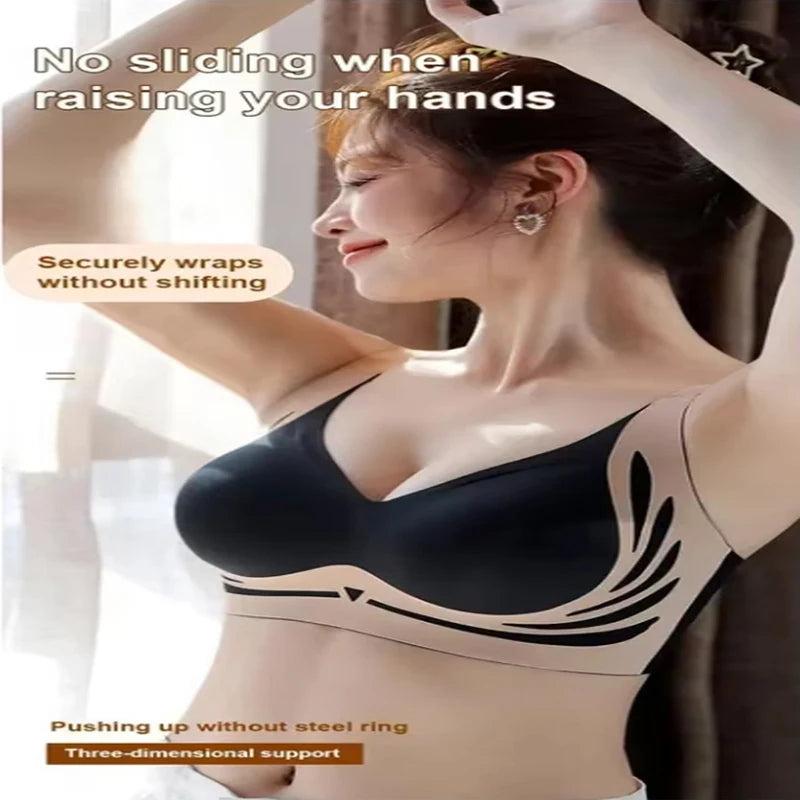 Seamless Push-Up Wireless Bra