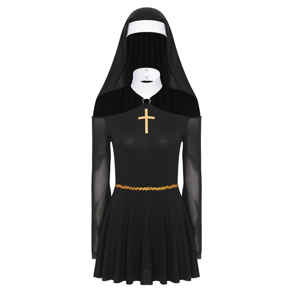 Gothic Nun Halloween Costume