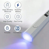 Rechargeable Handheld UV Nail Lamp – Portable LED Gel Nail Light