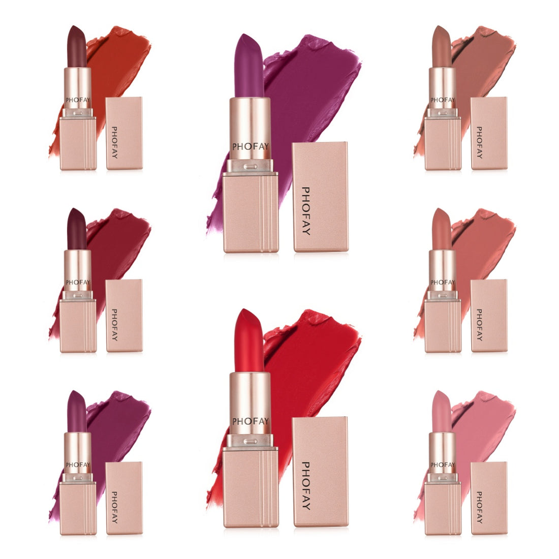 PHOFAY Matte Lipstick — Set