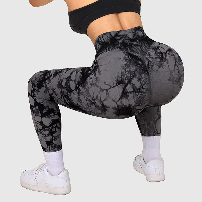 PulseDye™ Seamless Push-Up Yoga Leggings
