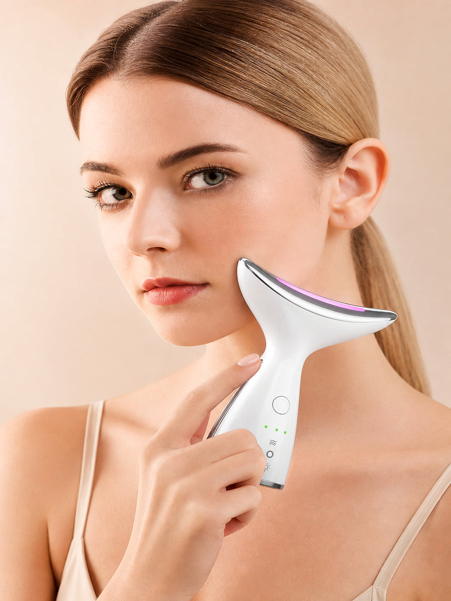 NeckGlow™ EMS Microcurrent Face & Neck Device
