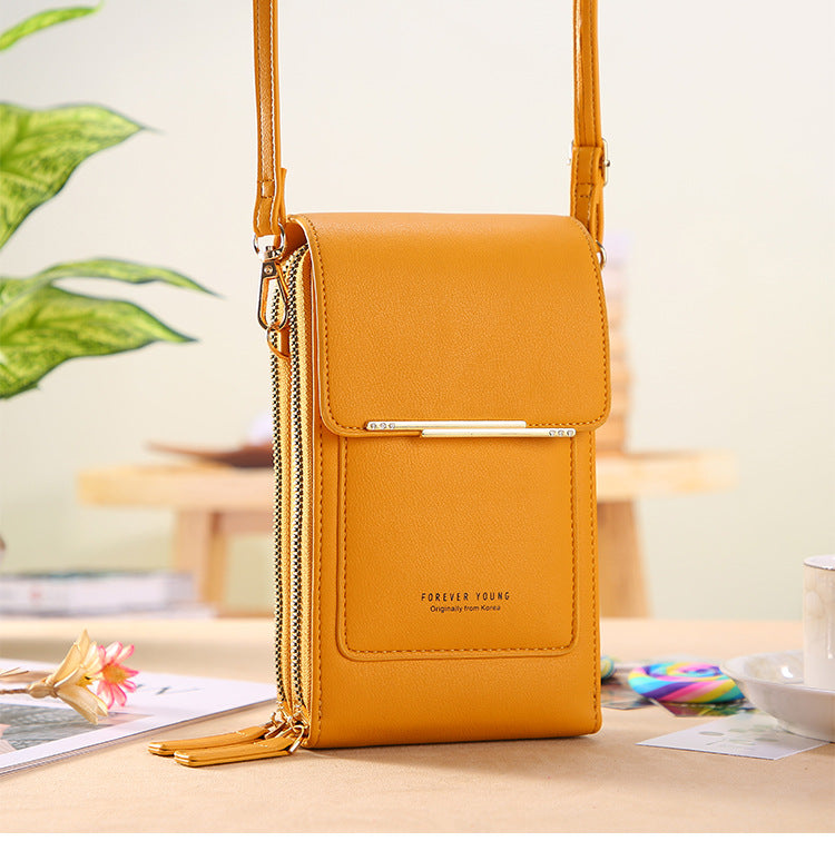 The Touchscreen Crossbody Phone Bag — women’s Accessories, ENIGMAE