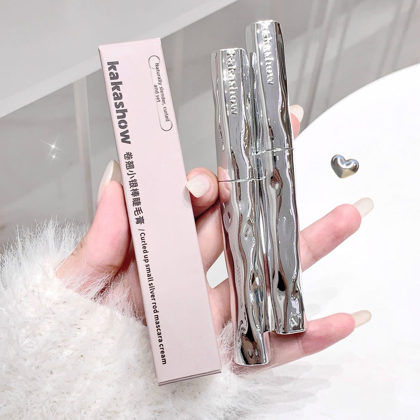 Curling Silver Stick Mascara — Waterproof Lengthening & Volumizing