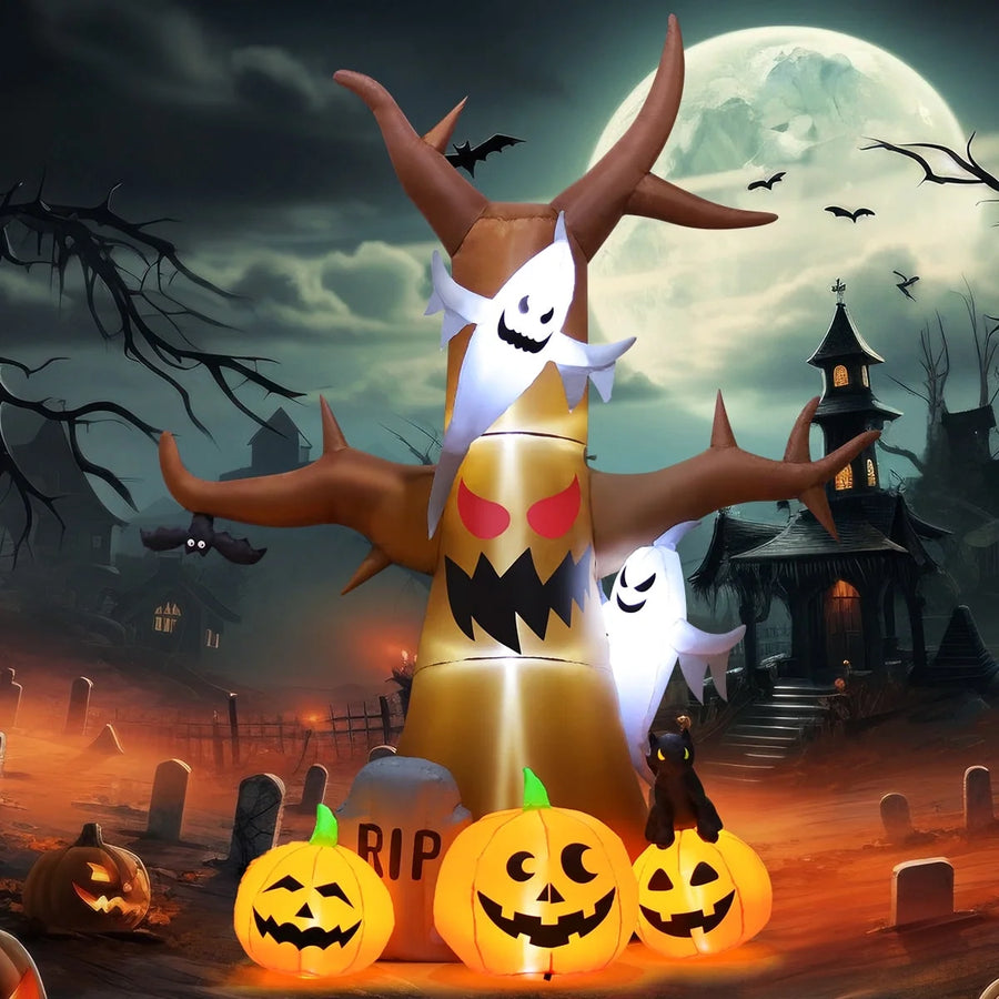 12ft Inflatable Halloween Tree