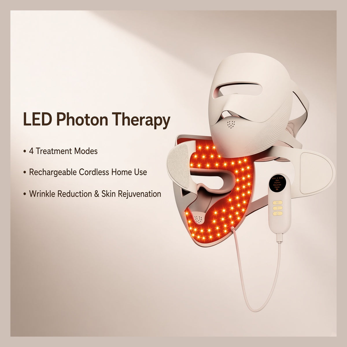ENIGMAE LED Photon Therapy — 4 treatment modes for home use