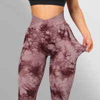 PulseDye™ Seamless Push-Up Yoga Leggings