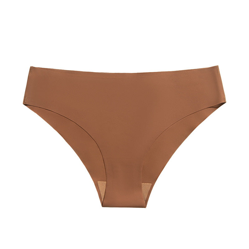 Seamless Breathable Womens Low-Waist Panties