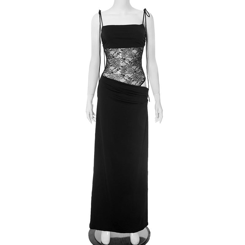 The Solid Color Spaghetti Strap Dress — women’s Dress, ENIGMAE