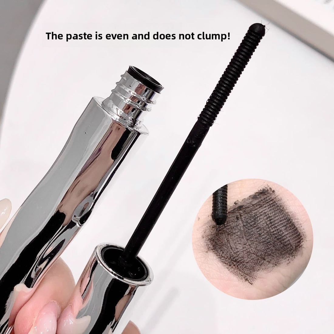 Curling Silver Stick Mascara — Waterproof Lengthening & Volumizing