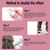Curl Defining Moisturizing Hair Mousse 200ml