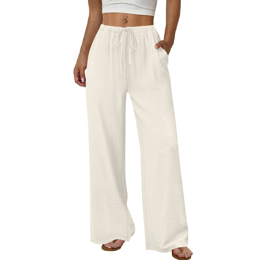 DayWide™ Drawstring Wide-Leg Pants