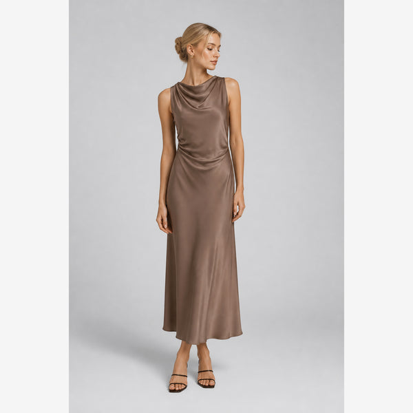 Mila Satin Slip Dress — blonde studio v2
