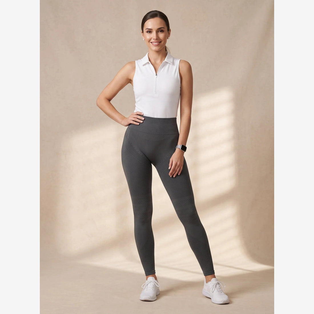 High Waist Seamless Yoga Pants — 4K banner