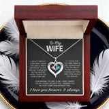 Heart Birthstone Pendant Necklace — Gift Boxed — 4K banner