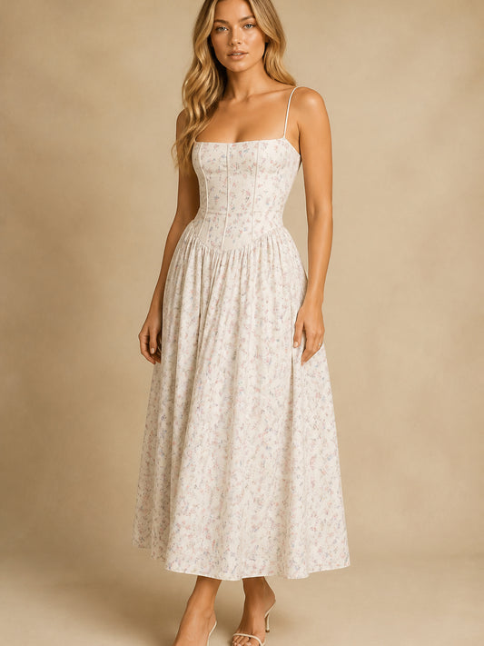 The Floral Print Slip Dress — ENIGMAE studio hero