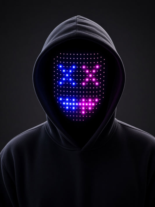 Gesture LED Halloween Mask