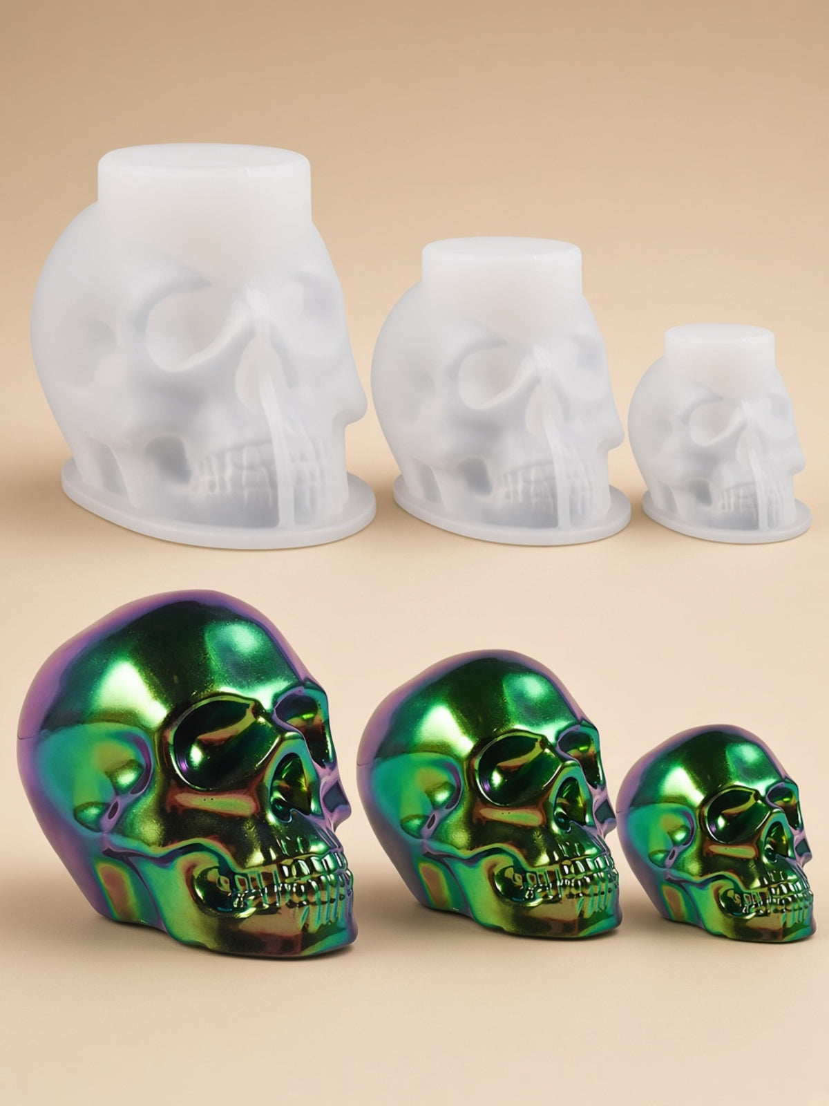 Skull Silicone Mold