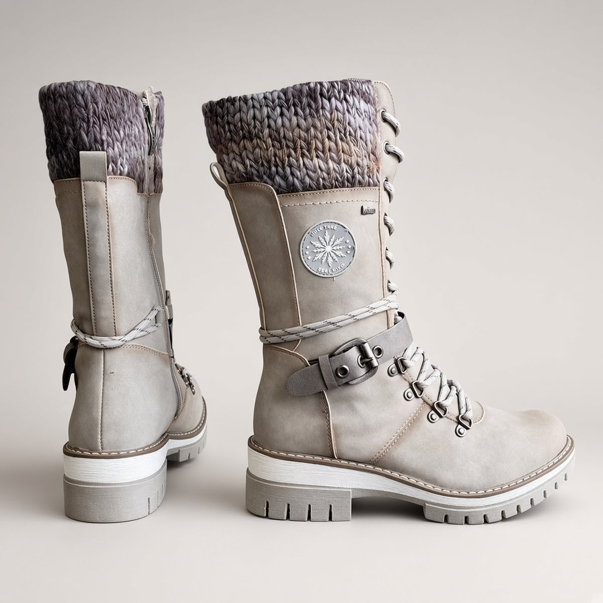 Autumn And Winter New Women's Riding Boots Snow Boots