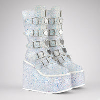 Punk Lolita Muffin Heel Women's Platform Boots — 4K product hero