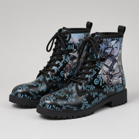 Women's Martin Boots Fashion Print Cartoon British — 4K product hero