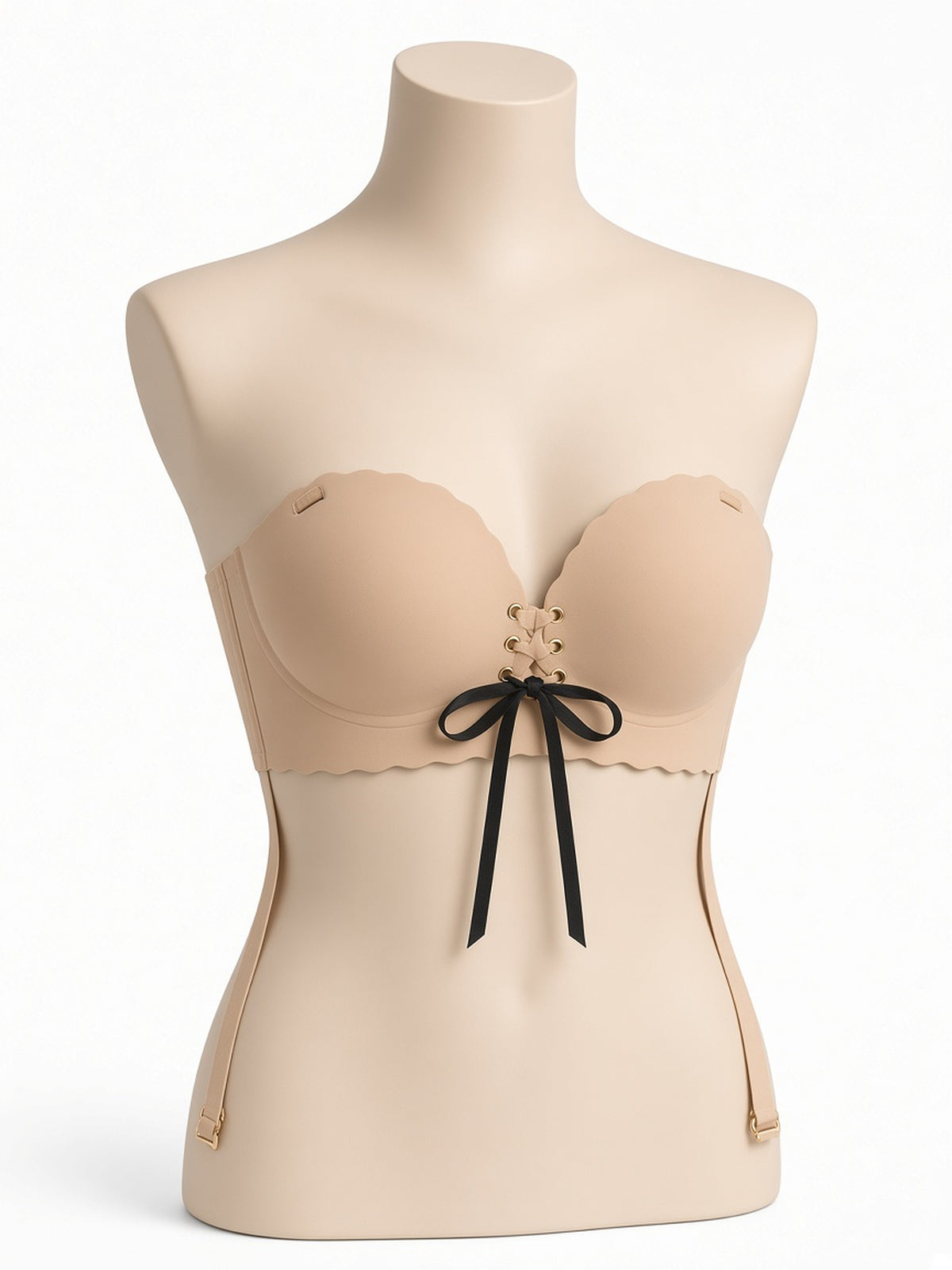 Strapless pull-up seamless bra — hero