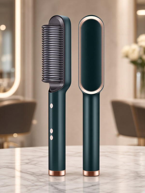 2-in-1 hair straightener hot comb — hero