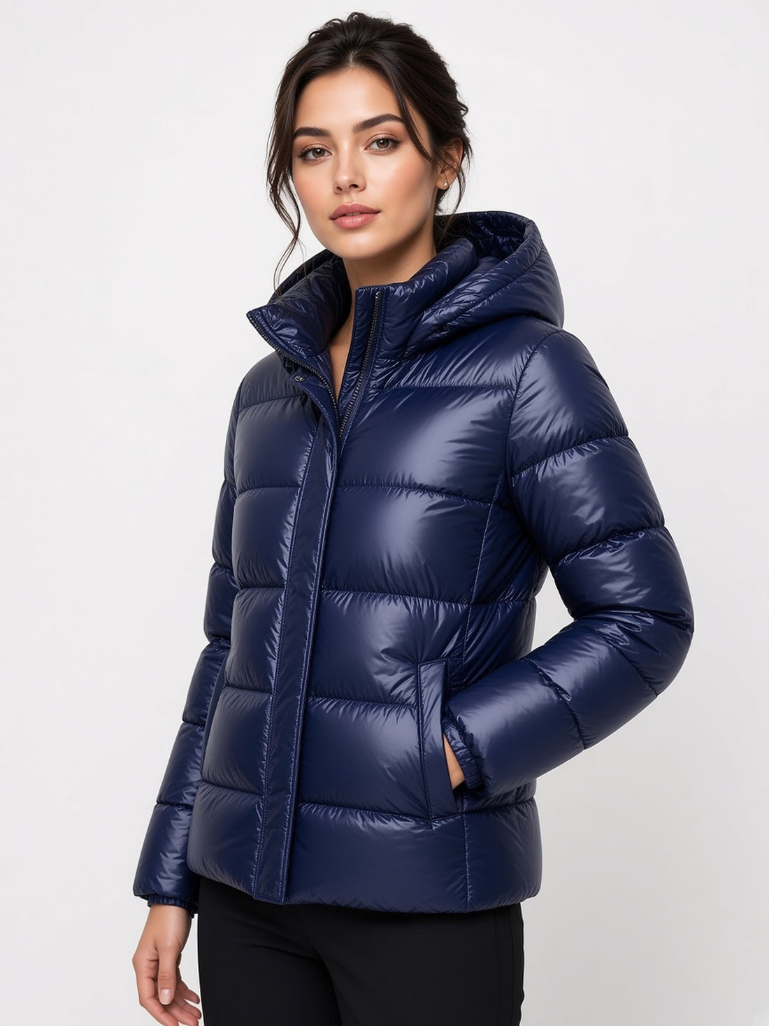Hooded Padded Puffer Jacket