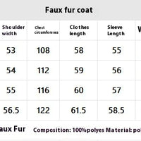 Women's Faux Fox Fur Coat