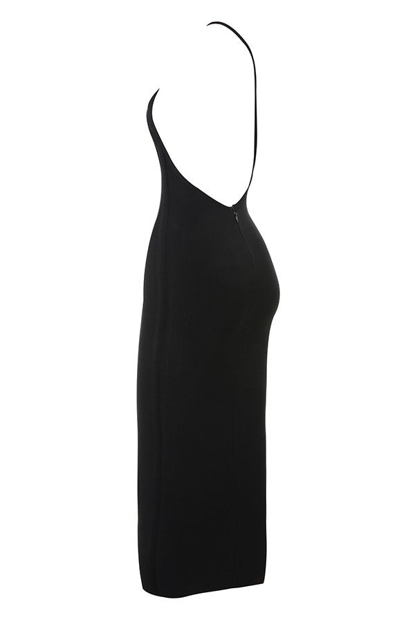 Orange One-Shoulder Cocktail Dress
