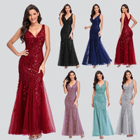 Elara Sequin Mermaid Evening Dress