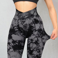 PulseDye™ Seamless Push-Up Yoga Leggings