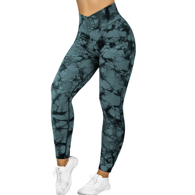 PulseDye™ Seamless Push-Up Yoga Leggings