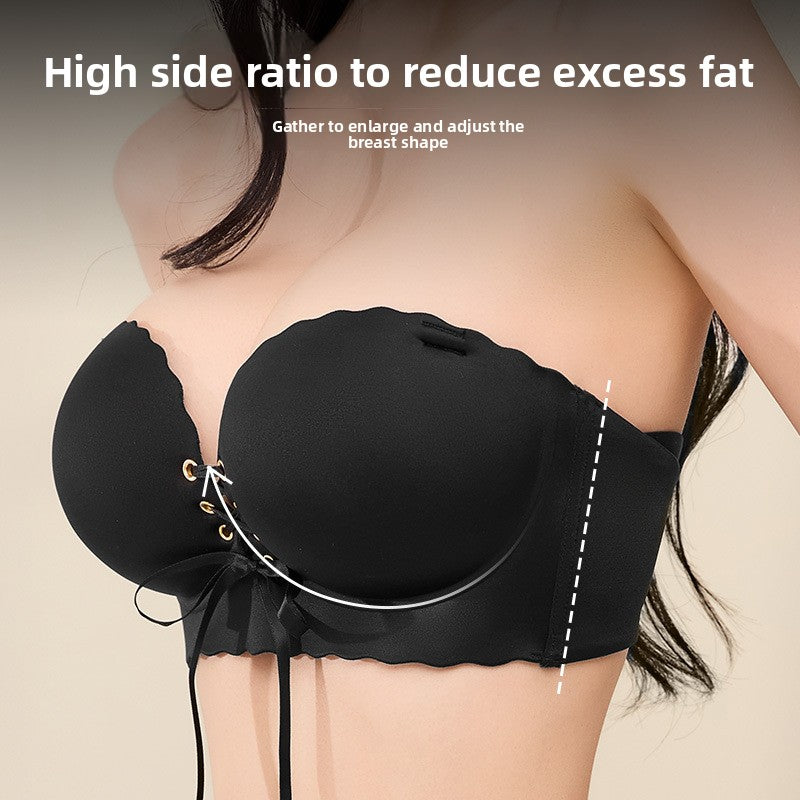 Strapless Pull-up Seamless Bra