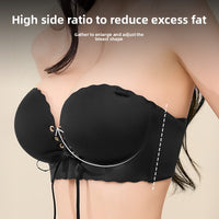 Strapless Pull-up Seamless Bra