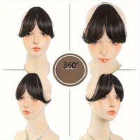 Synthetic Hair Bangs Hairpiece for Women