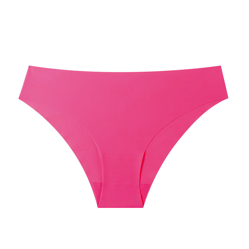 Seamless Breathable Womens Low-Waist Panties