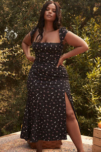 Orange One-Shoulder Cocktail Dress