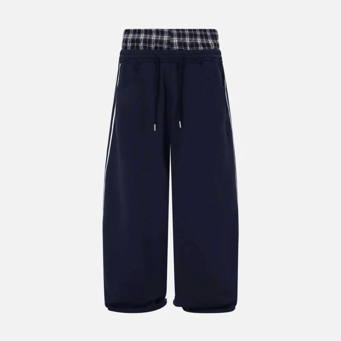 The Vintage Stripe High-Waist Pants — women’s Apparel, ENIGMAE