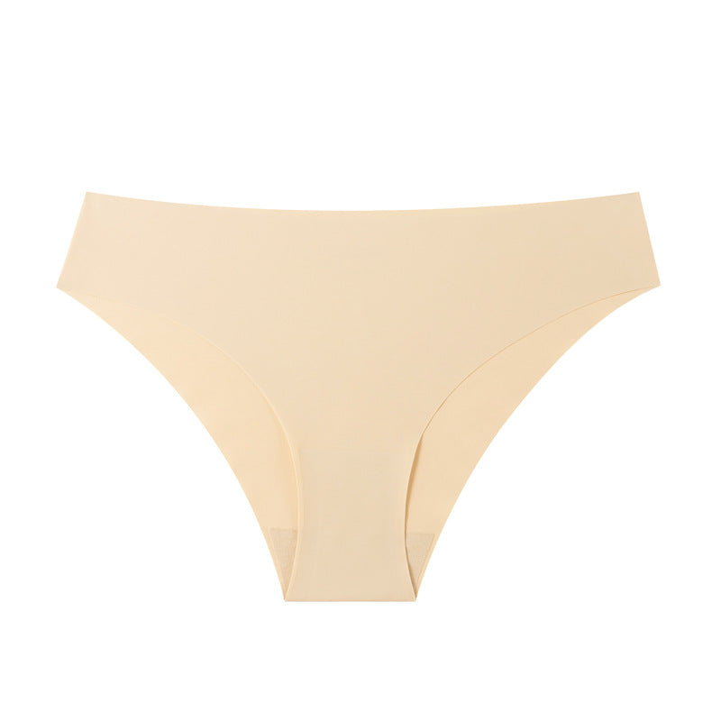 Seamless Breathable Womens Low-Waist Panties