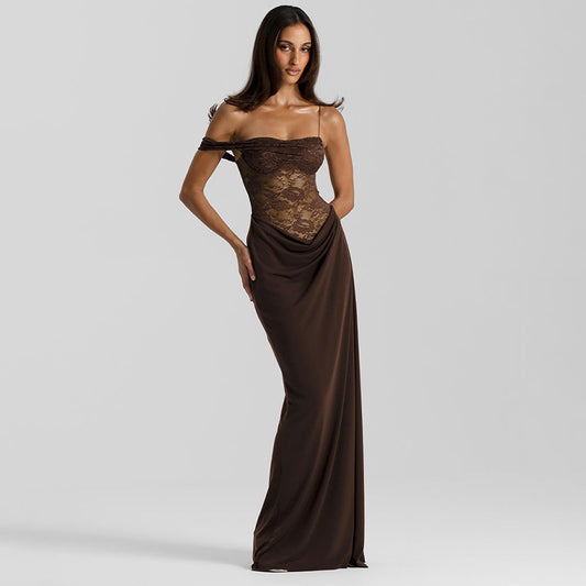 The Solid Color Spaghetti Strap Dress — women’s Dress, ENIGMAE