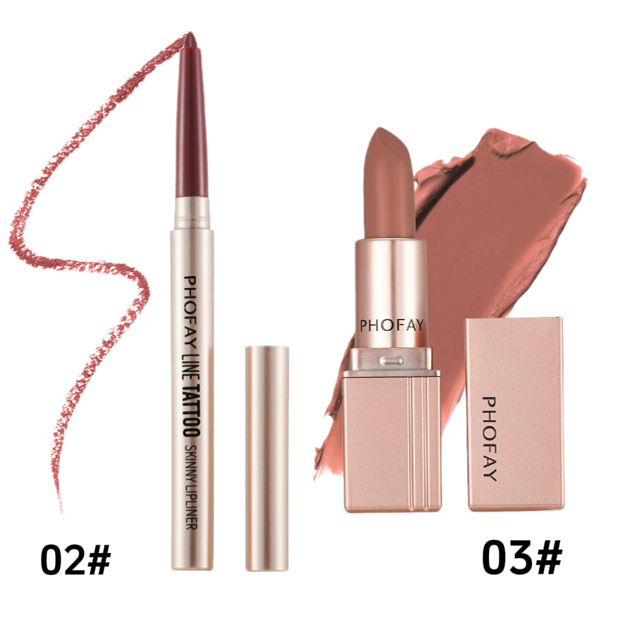 PHOFAY Matte Lipstick — Set1